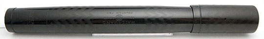 Waterman 48 Safety Filler Chaced Black Hard Rubber