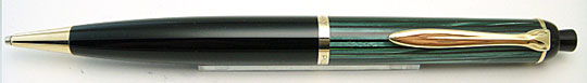 Pelikan 350 Pencil Black/Green Stripe