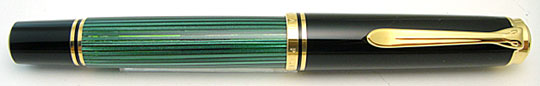 Pelikan M1000 Souverän Black/Green Stripe