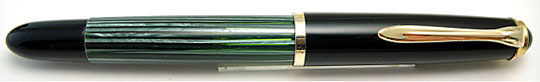 Pelikan 400NN Black/Green Stripe