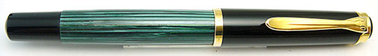 Pelikan M400 Black/Green Stripe Early