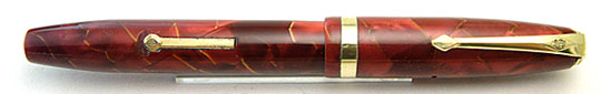 Conway Stewart 84 Red Pearl&Gold Vine MBL