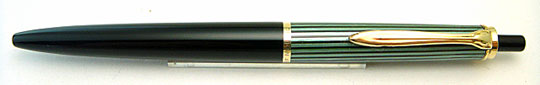 Pelikan 455 Ball Point Green Stripe/Black
