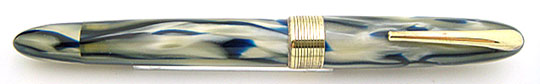 Tiziana No.3 White&Blue MBL Push Button Filler00