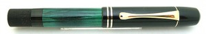 Pelikan 100 Black/Jade Green MBL K nib