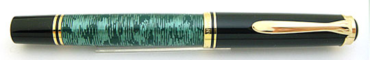 Pelikan M400 Black/Green Pearl Ring Prototype