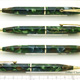Conway Stewart Dinkie 550 & 25 Pencil Moss Agate Set | コンウェイ・スチュワート