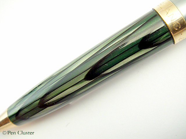 モンブラン 672 Pix Pencil Silvre/Green Striated - モンブラン｜Pen
