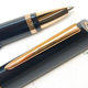Omas 360 Ball Point Blue Pearl Rose Gold Finish | オマス