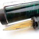 Haro Grass Pen Lever Filler Jade Green Casein | Haro